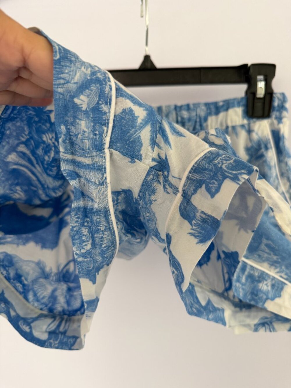 Desmond & Dempsey Loxodonta Pajama Set S - Picture 7 of 9